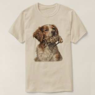 Bretonse Spaniel, Passie voor Vogels T-shirt