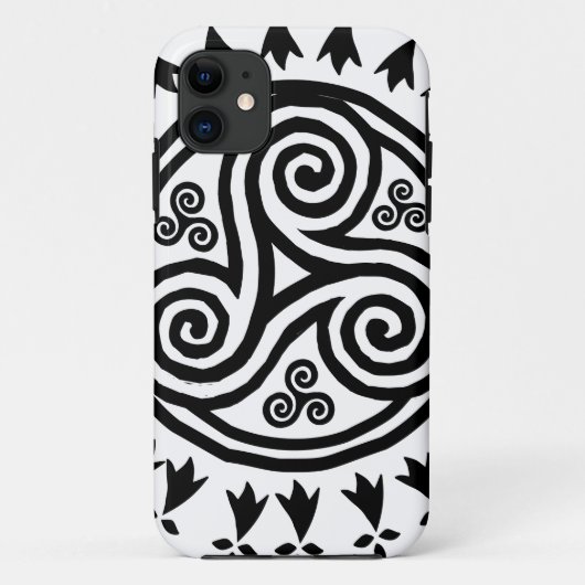 Bretonse triskel en hermijnen Case-Mate iPhone case (Achterkant)