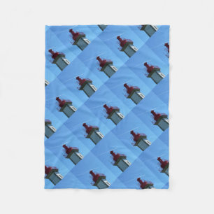 Bretonse vuurtoren fleece deken