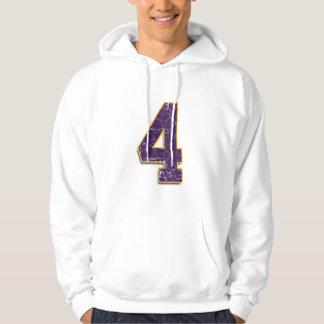 Brett Favre custom Vikings #4 Geboste Sweatshirt