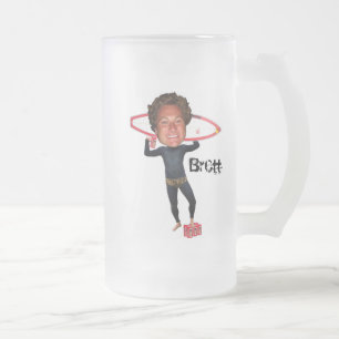 Brett Surf Matglas Bierpul
