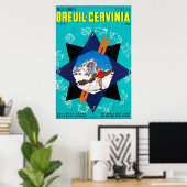 Breuil-Cervinia, Valle d'Aosta Italia, Affiche de  (Bureau à domicile)