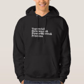 Breukbewegingen (Breakdansen) Hoodie (Voorkant)