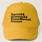 Breukbewegingen (Breakdansen) Trucker Pet (Voorkant)