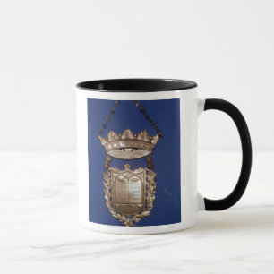 Breukbord of schild voor torah Scroll Mok