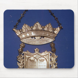 Breukbord of schild voor torah Scroll Muismat