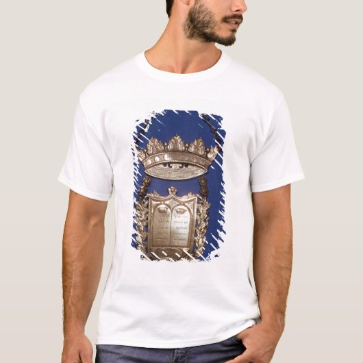 Breukbord of schild voor torah Scroll T-shirt (Voorkant)