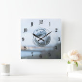 Breuken Vierkante Klok (Huis)