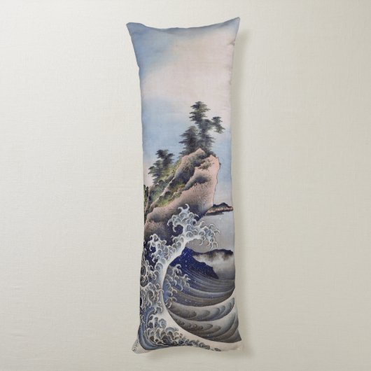 Breukgolven, Hokusai Lichaamskussen (Achterkant (Verticaal))