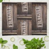 Breukhout, theedoek (Gevouwen)