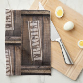 Breukhout, theedoek (Quarter Fold)