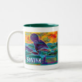 Breukslag Tweekleurige Koffiemok (Links)