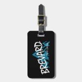 Brevard North Carolina Bergen Bagagelabel (Voorkant verticaal)