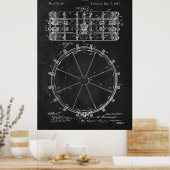 Brevet à tambour de tableau à roulettes (Cuisine)