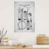 Brevet - Banjo - Poster (Cuisine)