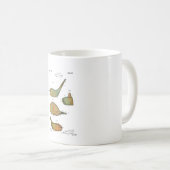 BREVET de TÊTES de CLUB de GOLF - tasse de (Devant droit)