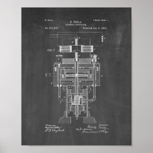 Brevet électrique de générateur de Tesla - tableau