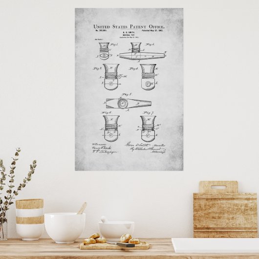 Brevet - Kazoo - Poster (Cuisine)