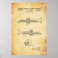 Brevet - Trumpet - Poster