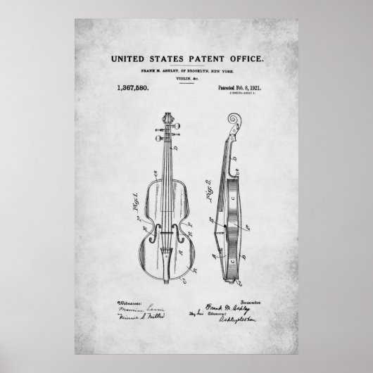 Brevet - Violon - Poster (Devant)