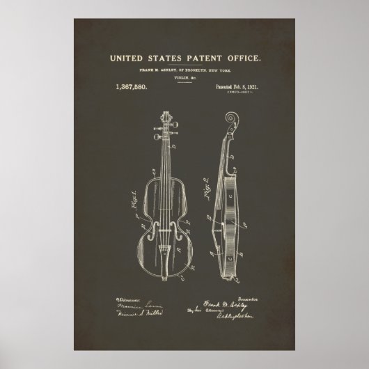 Brevet - Violon - Poster (Devant)