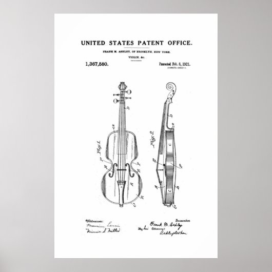 Brevet - Violon - Poster (Devant)