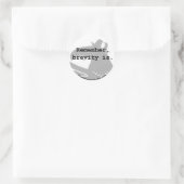 Brevity est Sticker (Sac)
