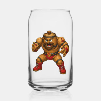 Brew Fighter Vat-Gelagerde Blik Glas