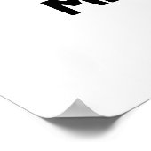 Brew maak me warm Funny Coffee Poster (Hoek)