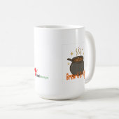 Brew-Tiful Night - Koffie ketel magie Koffiemok (Voorkant rechts)