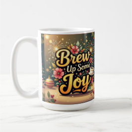 Brew up some joy merry Christmas  Koffiemok