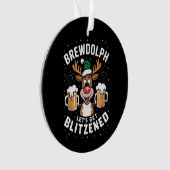 Brewdolph Buvons Blitzened Christmas Reindeer B (devant)