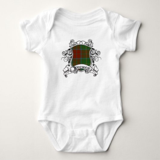 Brewer Tartan Shield Romper (Voorkant)