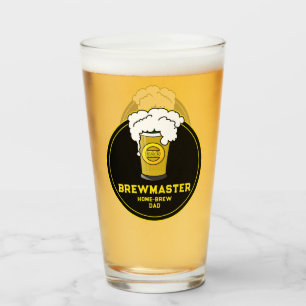 Brewmaster Beer home-brew Dad Glas