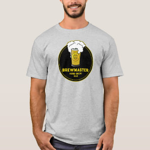 Brewmaster Beer home-brew Dad T-shirt