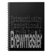 Brewmaster Extraordinaire Notitieboek (Voorkant)