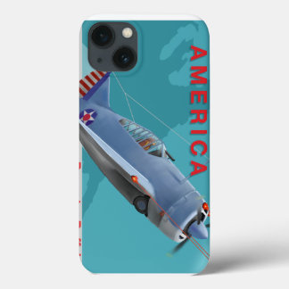 Brewster Buffalo iPad-draagtas iPhone 13 Hoesje