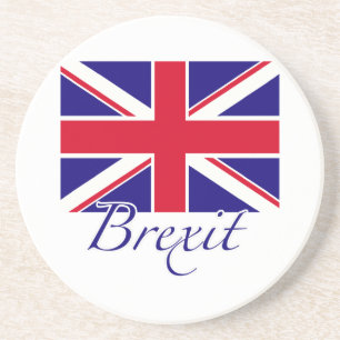 Brexit 1 zandsteen onderzetter