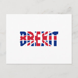 Brexit- Brexit Stemming Europa Britse Politiek Kle Feestdagenkaart