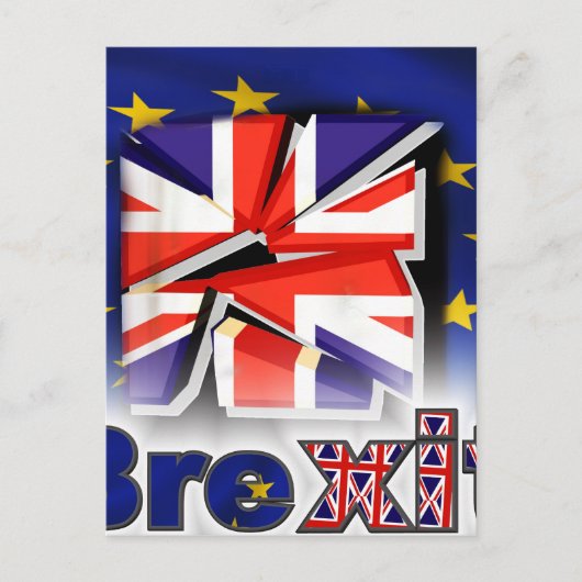 brexit briefkaart (Voorkant)