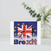 brexit briefkaart (Staand voorkant)