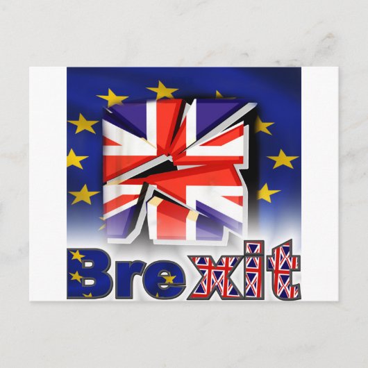 brexit briefkaart (Voorkant)