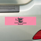 brexit bumpersticker (Op auto)