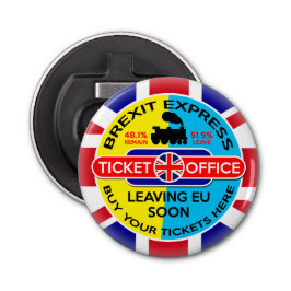 Brexit Button Flesopener
