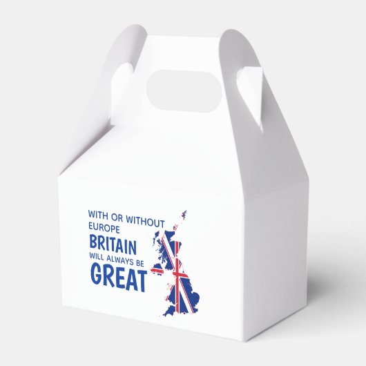 BREXIT GROOT-BRITTANNIË BEDANKDOOSJES (Voorkant Zijde)