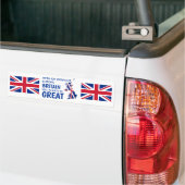 BREXIT GROOT-BRITTANNIË BUMPERSTICKER (Op Truck)