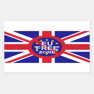 Brexit Rechthoekige Sticker
