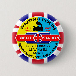 Brexit Ronde Button 5,7 Cm