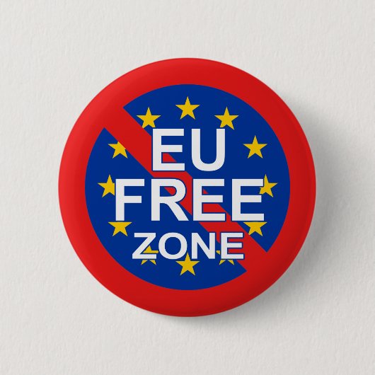 BREXIT RONDE BUTTON 5,7 CM (Voorkant)
