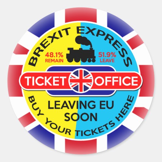 Brexit Stickers (Voorkant)
